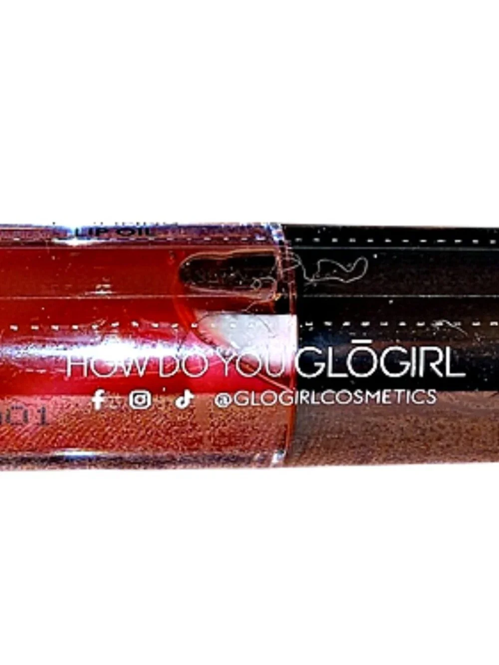 GloGirl Cosmetics Plumping Lip Oil Shade Literally NEW
